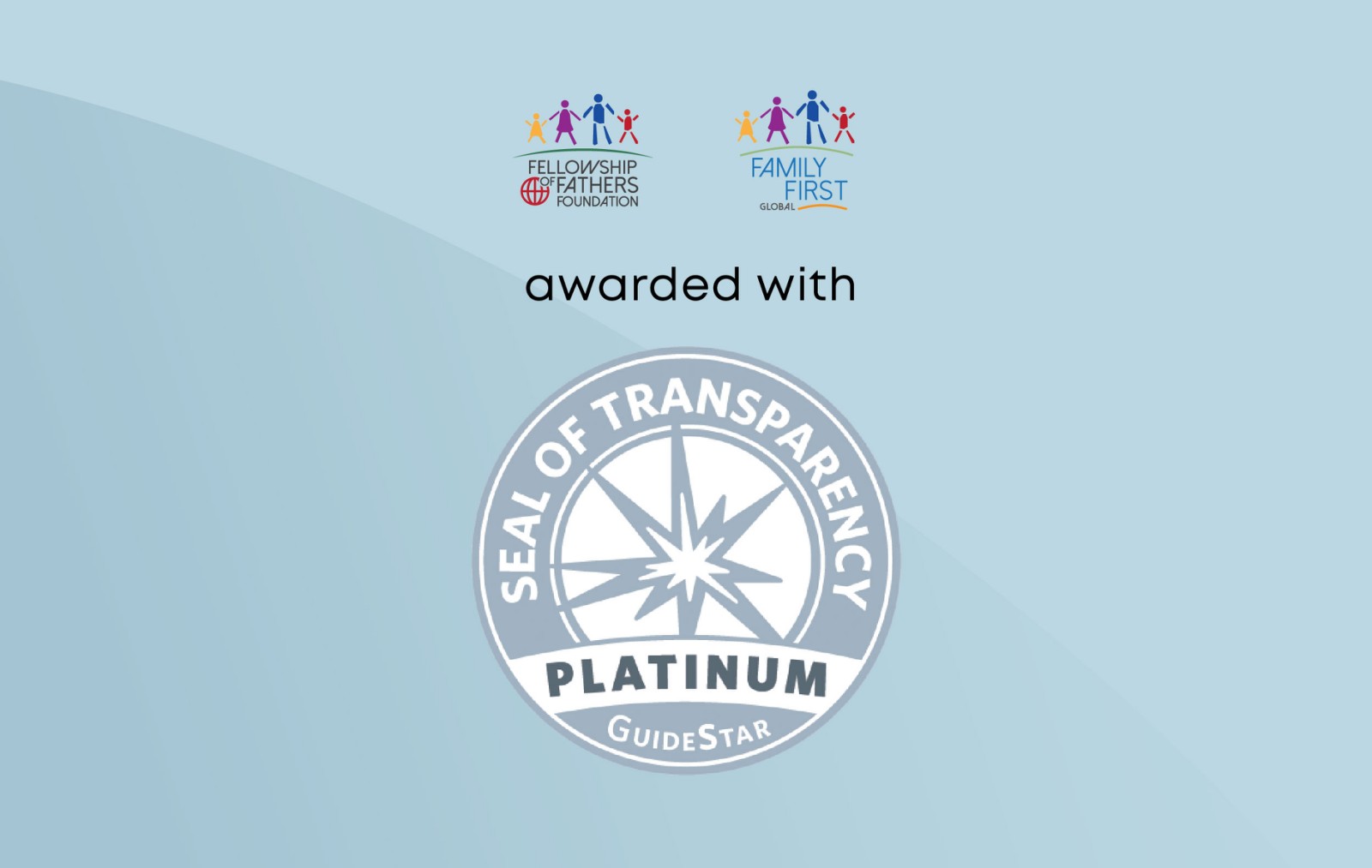 FOFF & FFG AWARDED GUIDESTAR’S PLATINUM STATUS