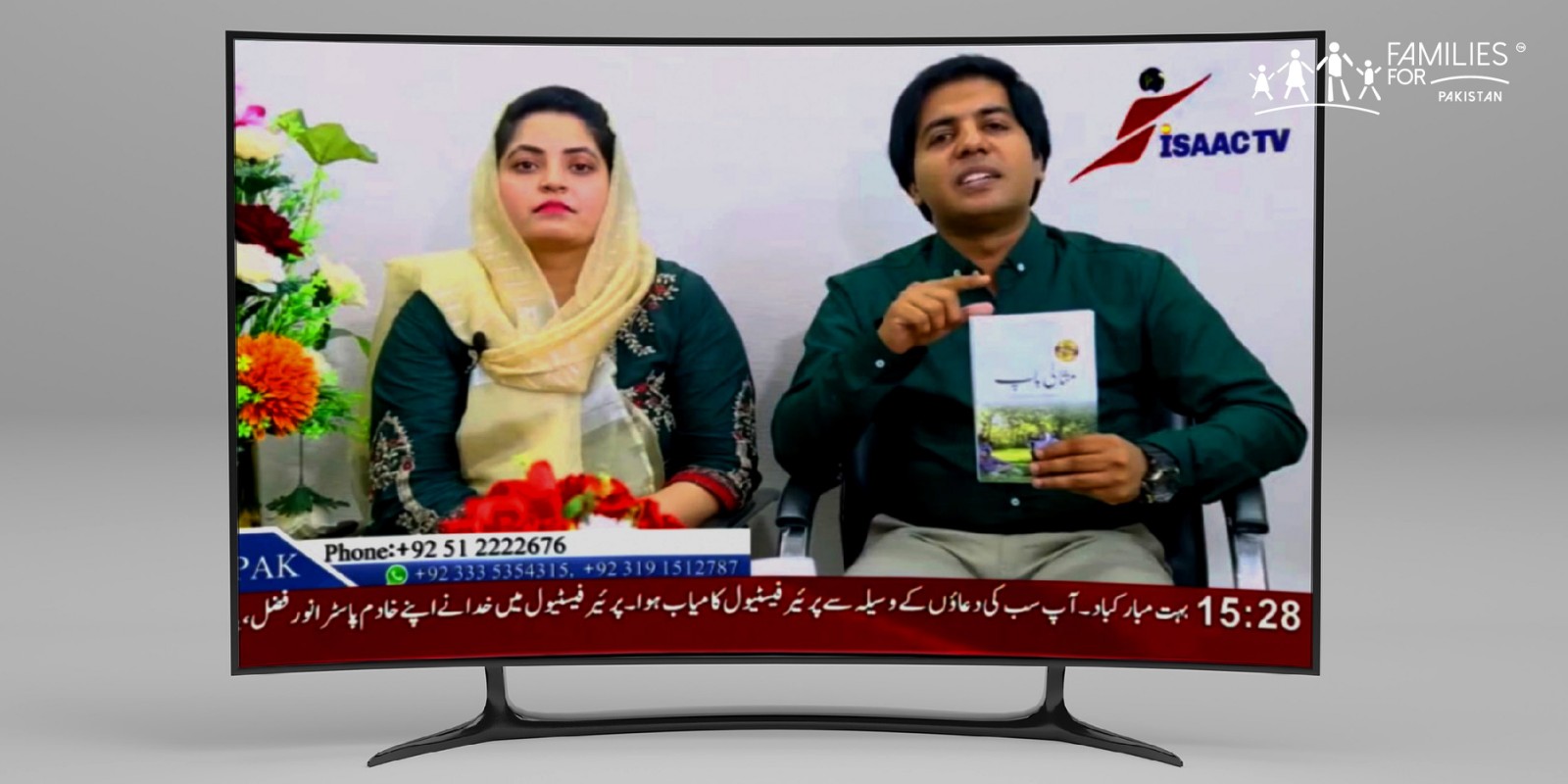FFG & FAMILIES FOR PAKISTAN WILL AIR MISALI GHARANA (EXEMPLARY FAMILY) AT ISAAC TV IN OCTOBER